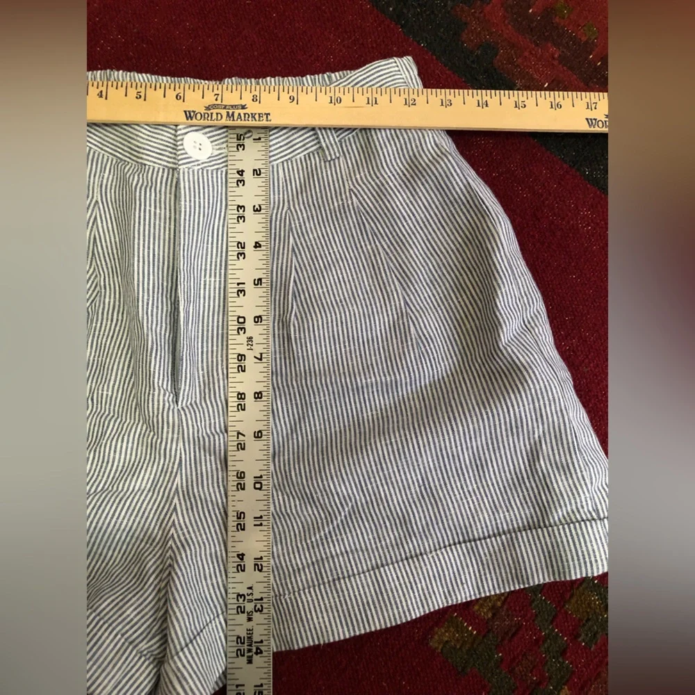 Oliviaceus 100 p linen shorts s